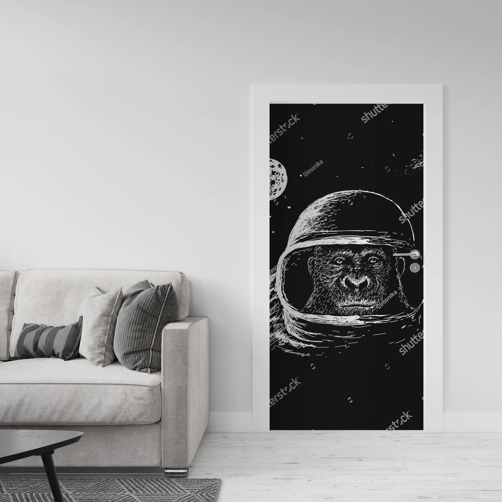 Kosmiczna podróż małpiego astronauty