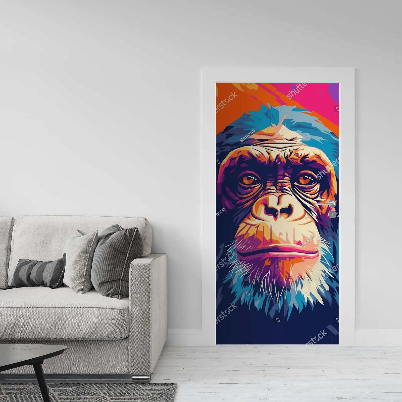 Fascynujący świat pop artu zwierząt w odważnych kolorach