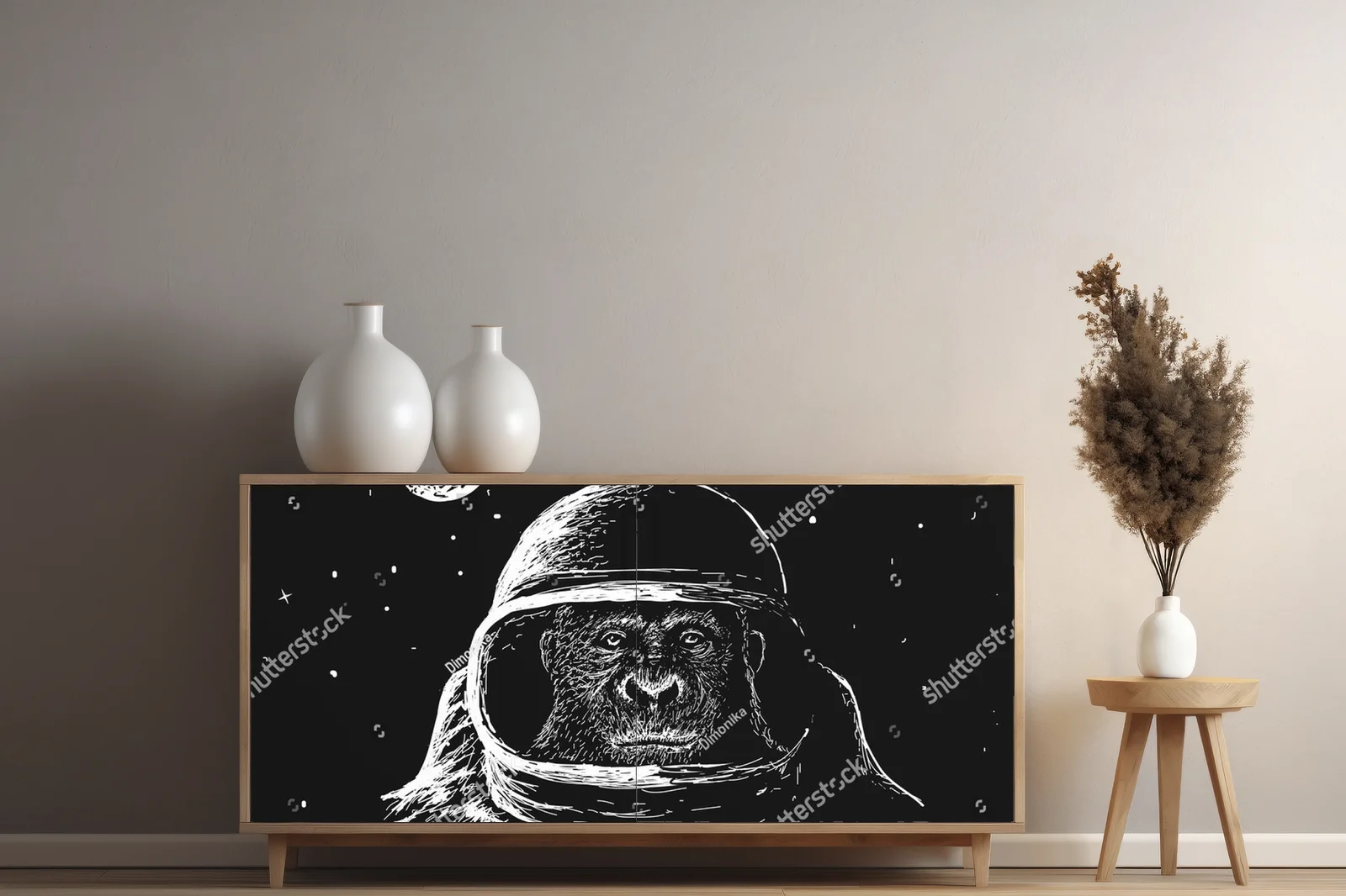 Kosmiczna podróż małpiego astronauty
