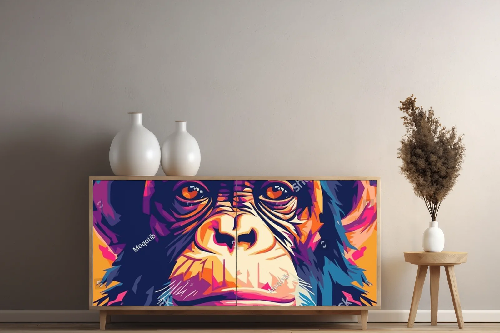 Fascynujący świat pop artu zwierząt w odważnych kolorach