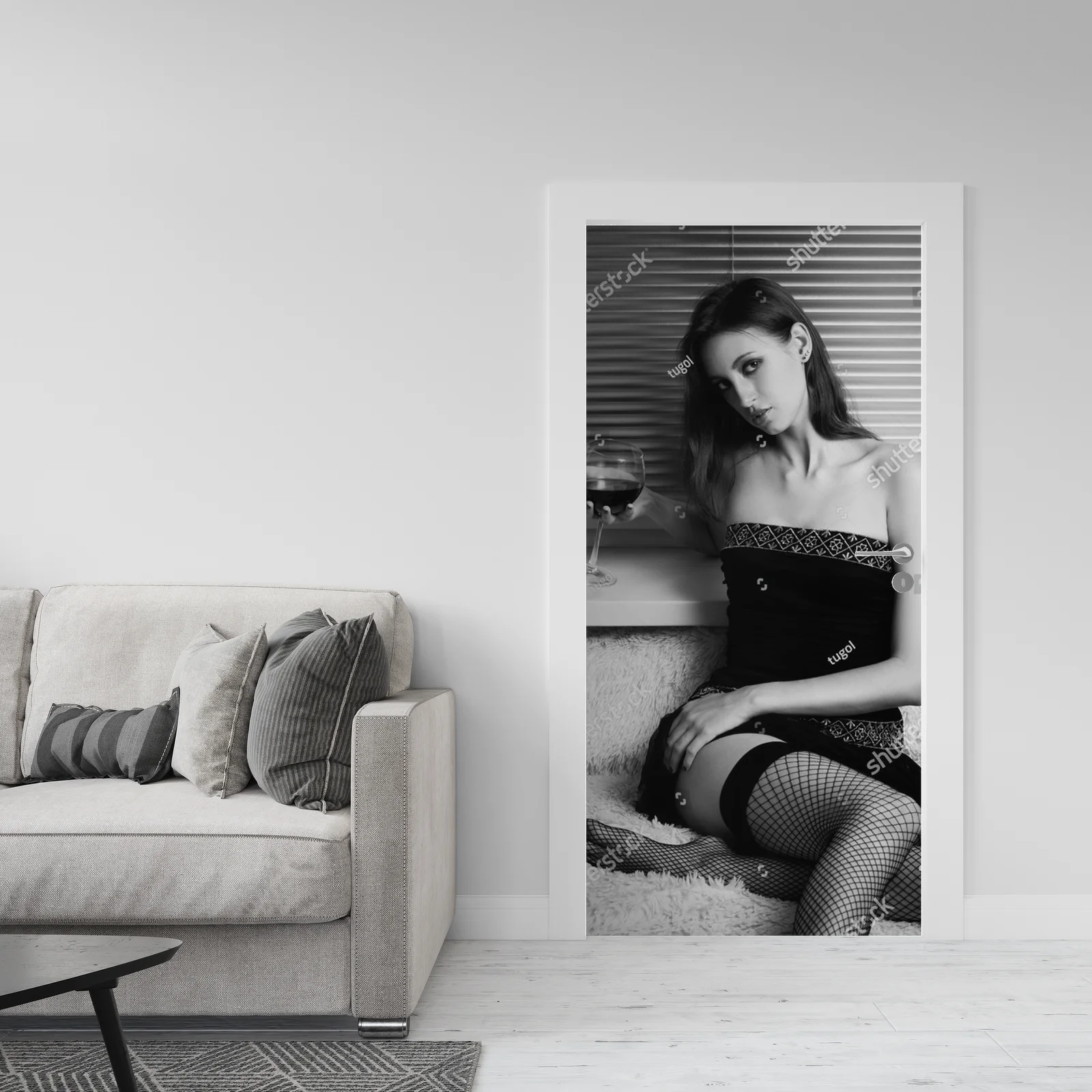 Zmysłowa gra światła w monochromatycznej elegancji