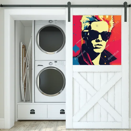 Energetyczna kompozycja w stylu retro