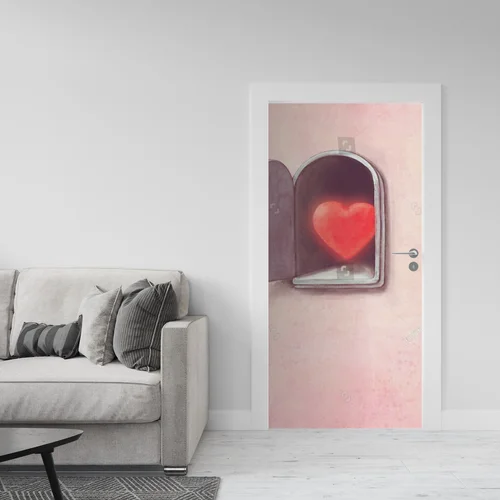 Surrealistyczne serca w romantycznych odcieniach
