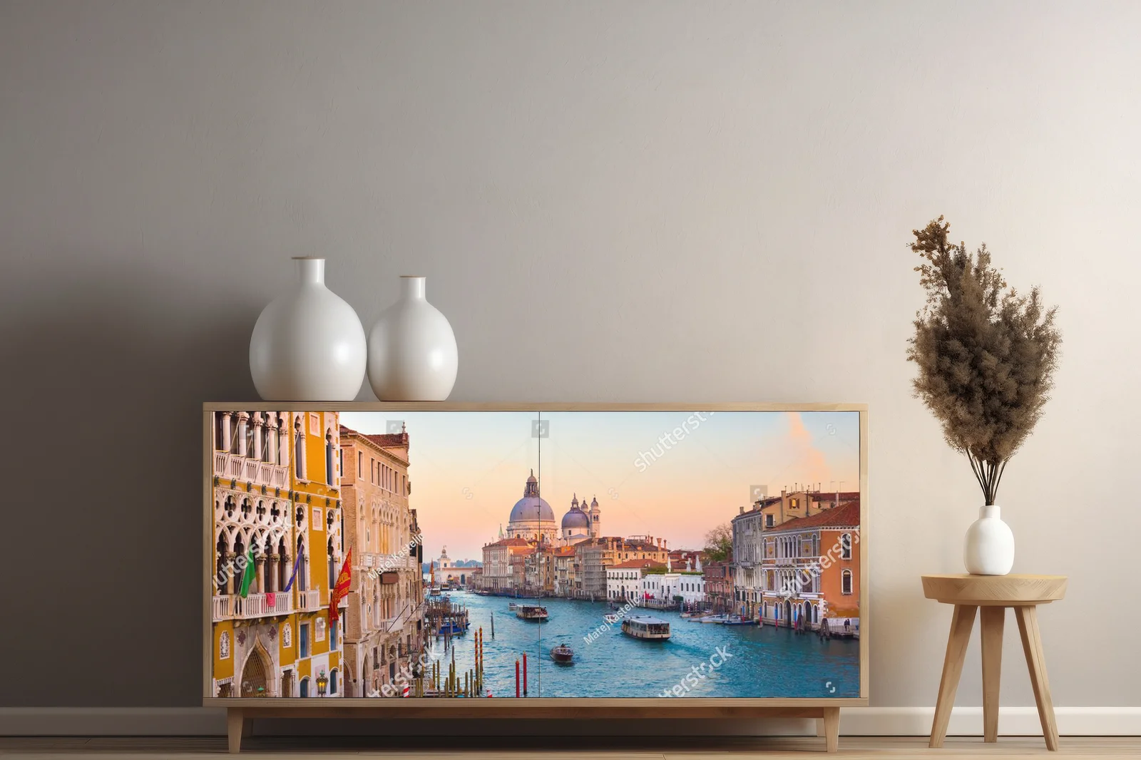 Zachwyt nad Grand Canal w romantycznym Wenecji