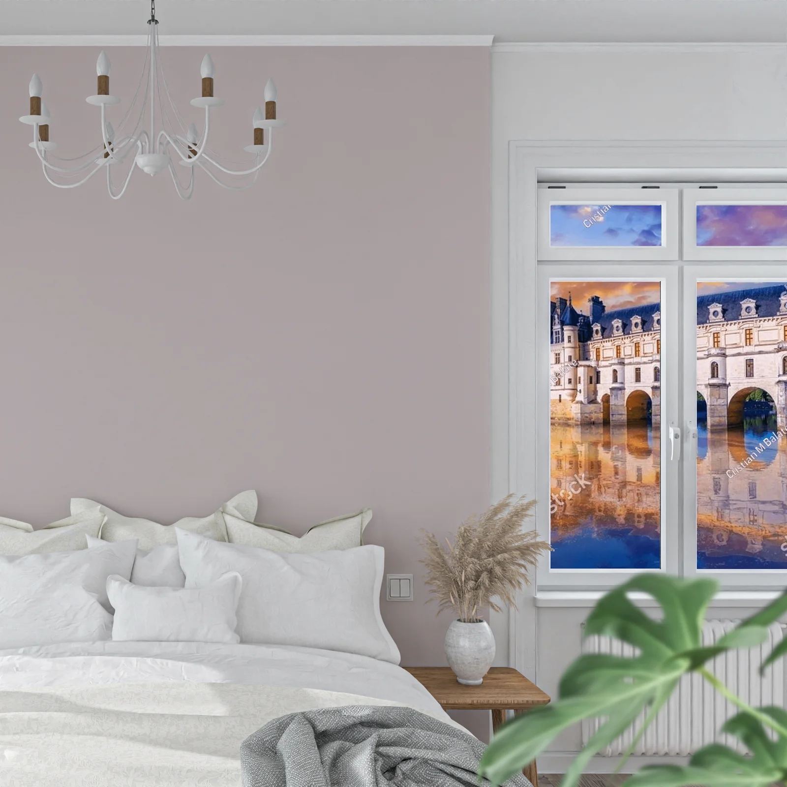 Złote refleksy na rzece Cher: zamek Chenonceau