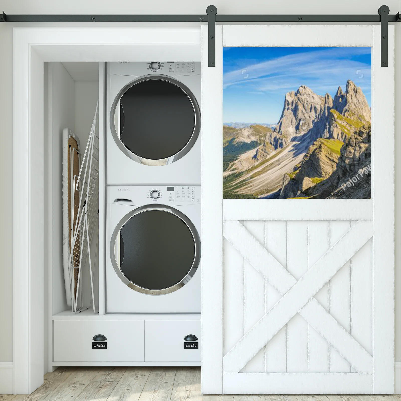 Majestatyczny szczyt Seceda w Dolomitach