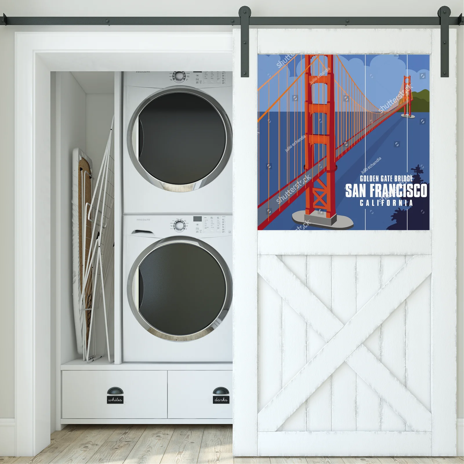 Most Golden Gate: ikona retro San Francisco