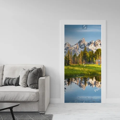 Malowniczy widok na pasmo górskie Grand Teton