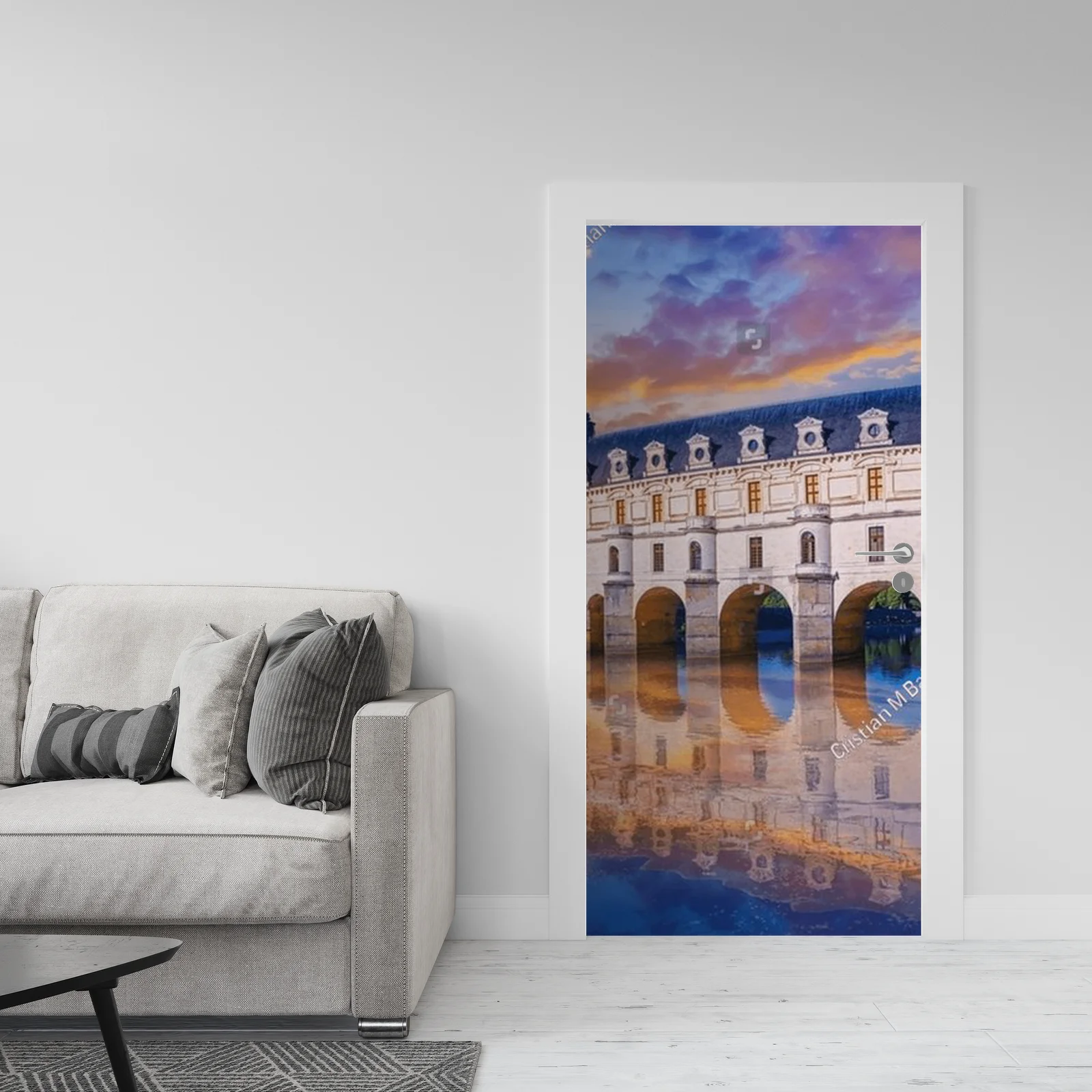 Złote refleksy na rzece Cher: zamek Chenonceau