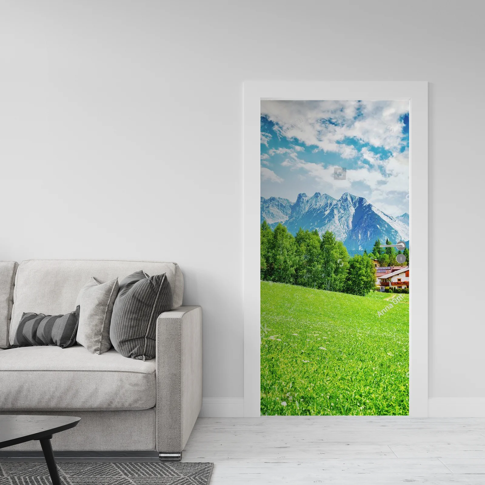 Urokliwy widok na alpejską wioskę Seefeld