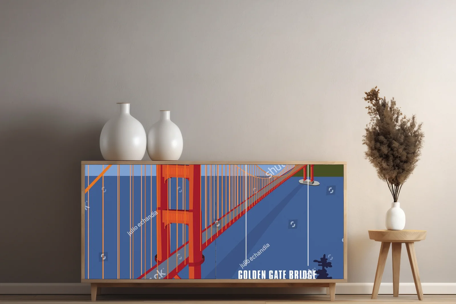 Most Golden Gate: ikona retro San Francisco