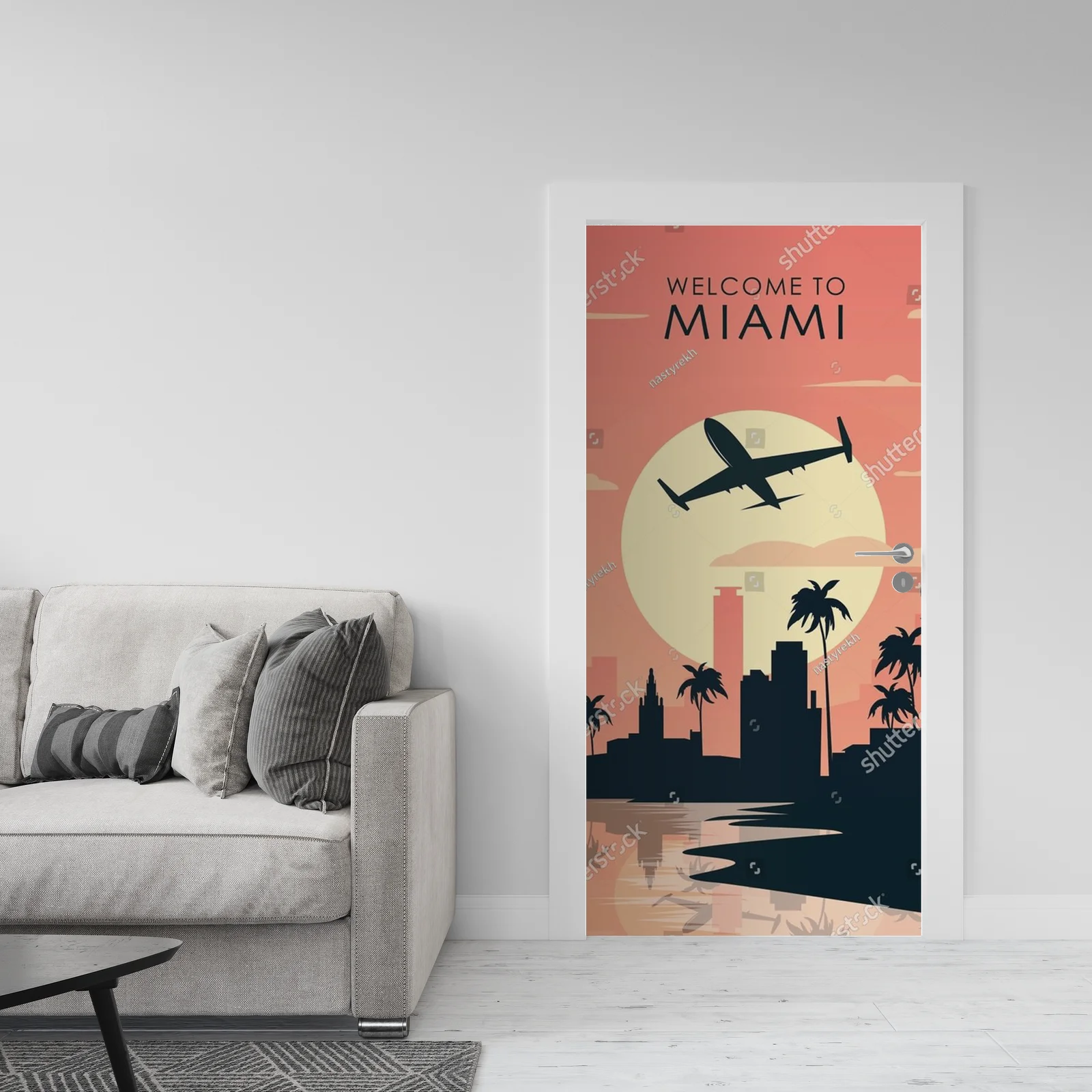 Witająca Miami: Retro podróż w kolorach