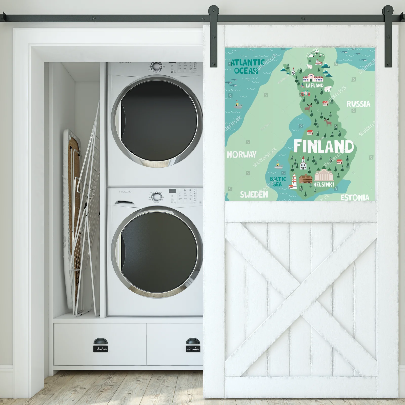 Odkryj magiczny pejzaż Finlandii w pastelowych odcieniach