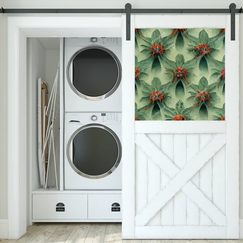 Fantazyjny motyw florystyczny w eleganckiej tonacji