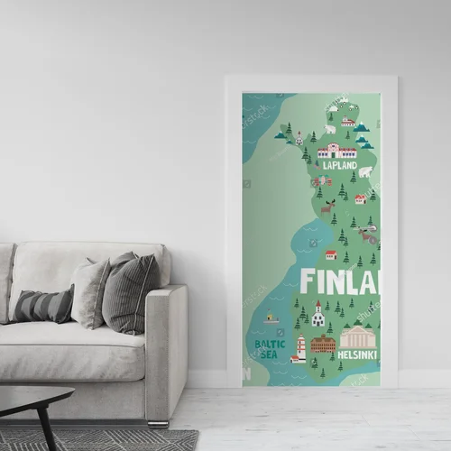 Odkryj magiczny pejzaż Finlandii w pastelowych odcieniach