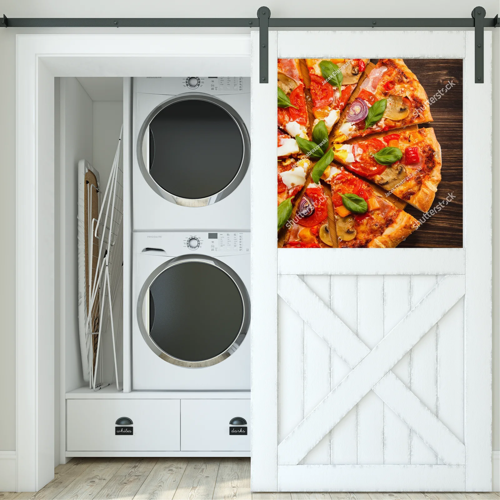 Wyjątkowa pizza z jajkiem i pieczarkami