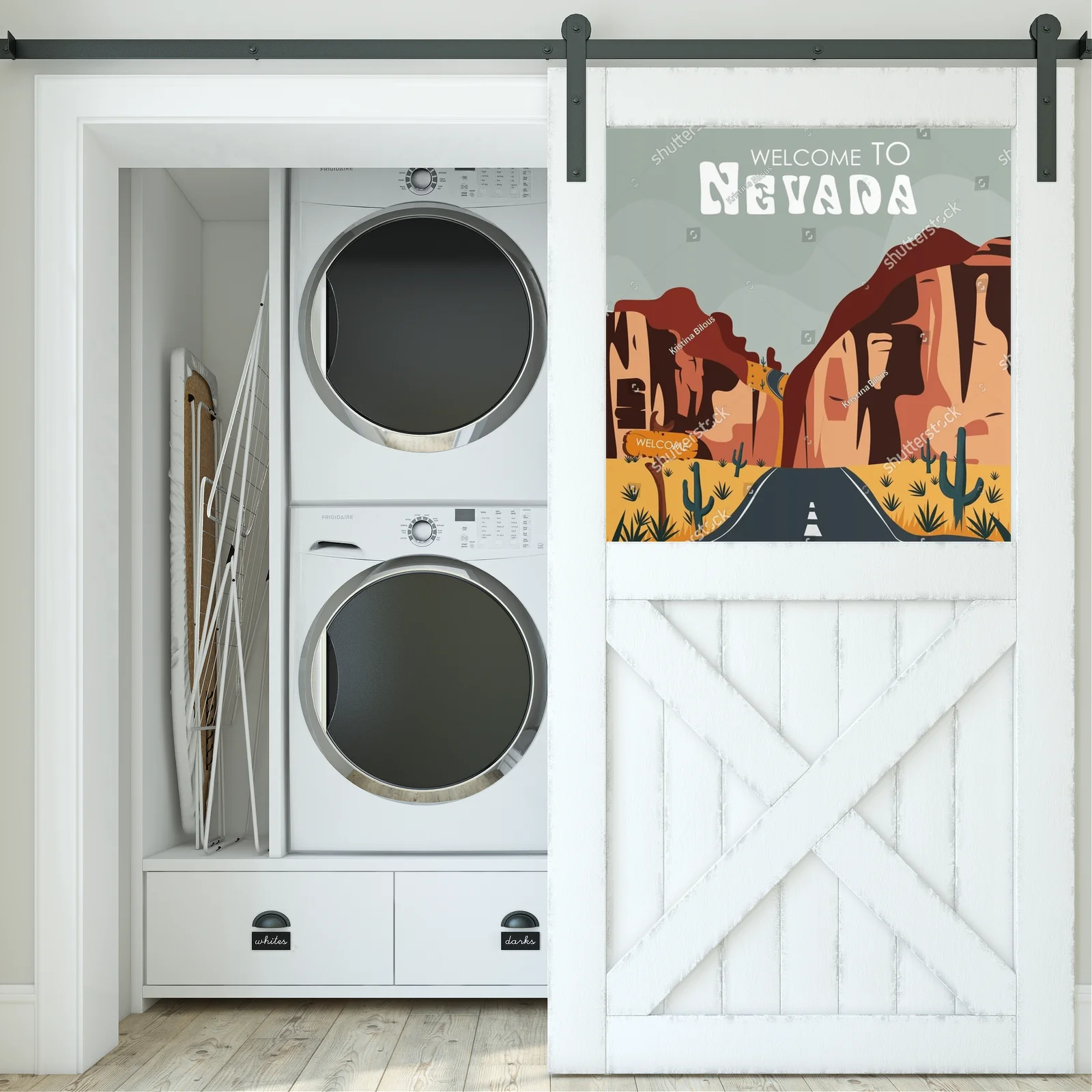Podróż przez malowniczą Nevadę w retro stylu