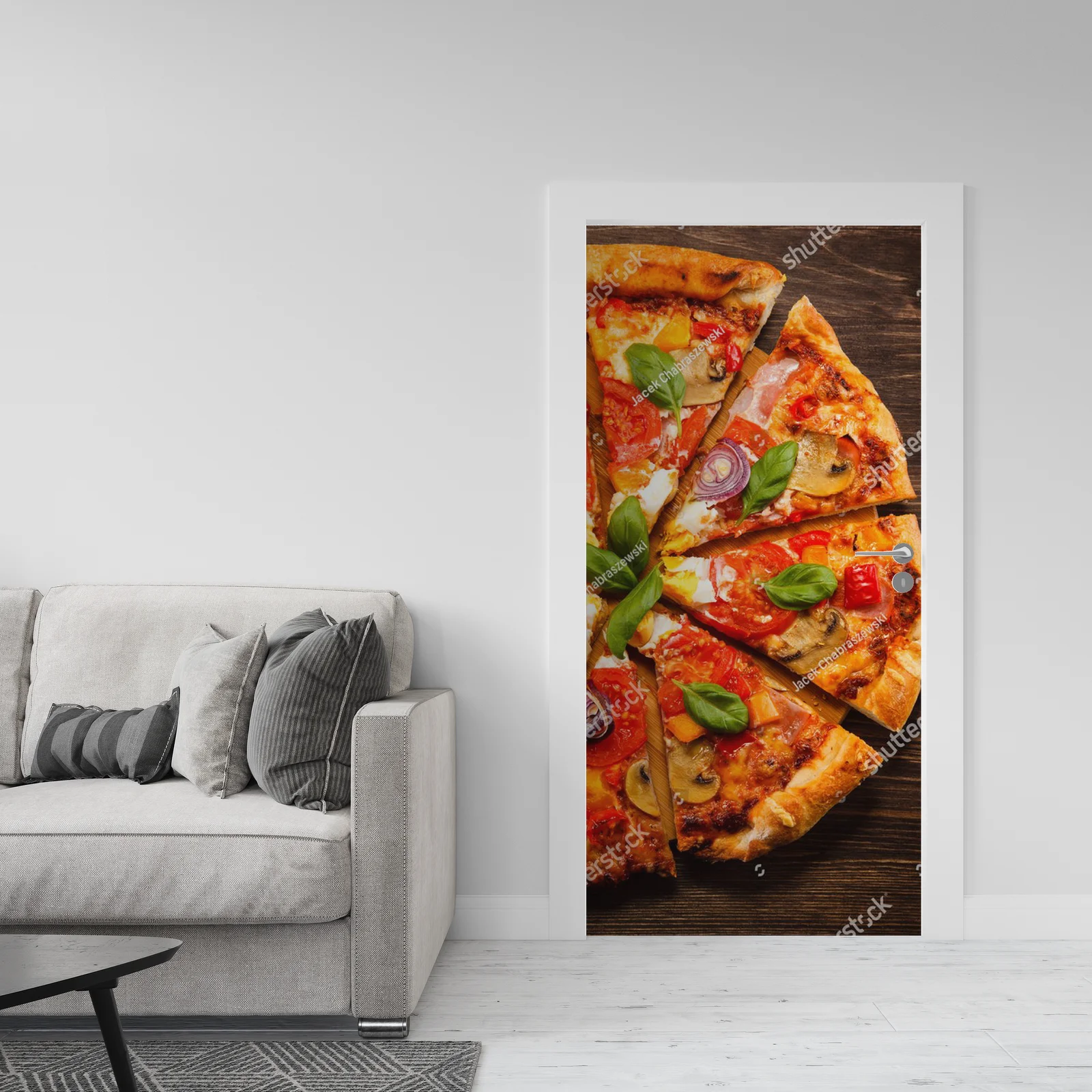Wyjątkowa pizza z jajkiem i pieczarkami