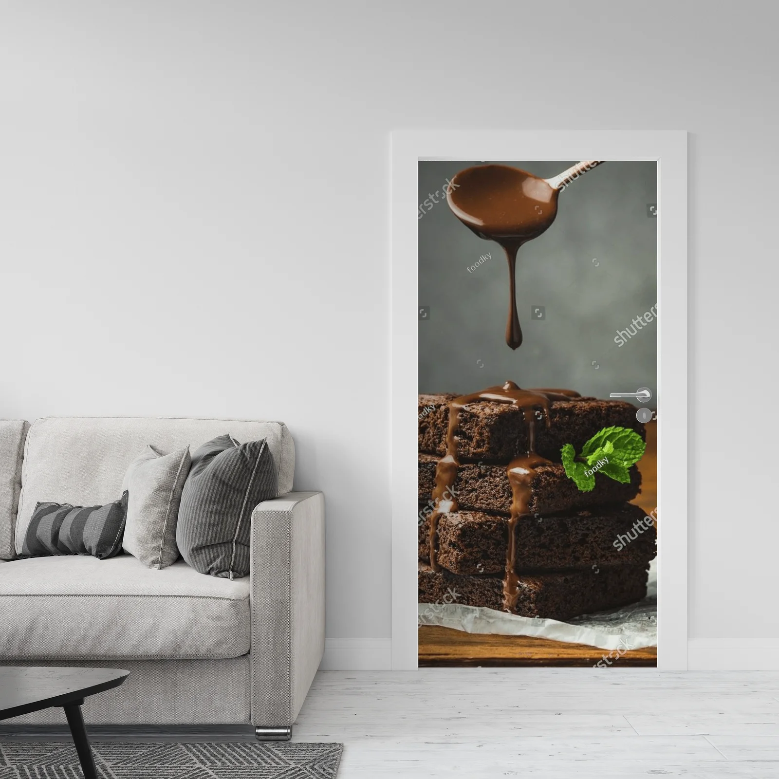 Dekadenckie brownie w rustykalnym wydaniu