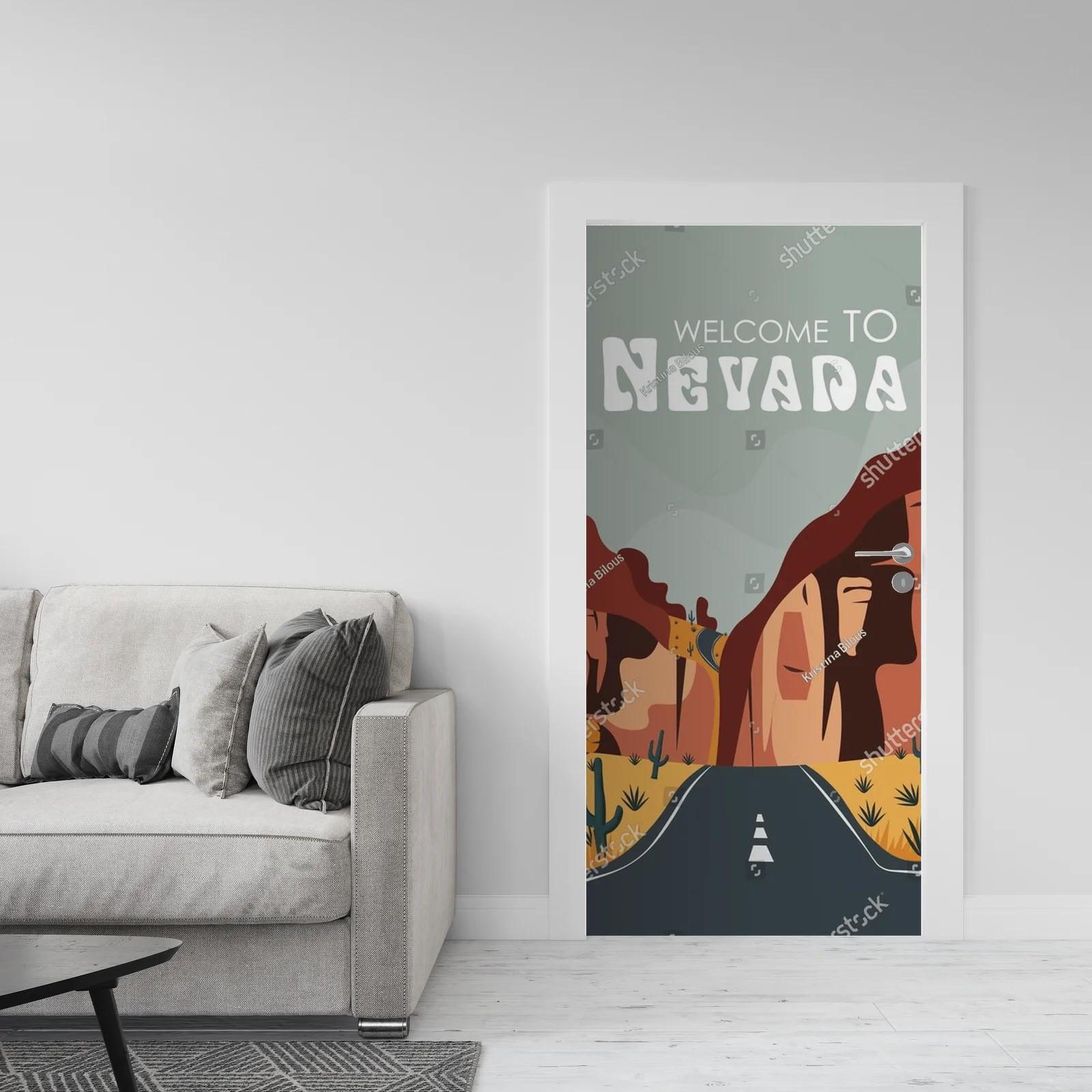 Podróż przez malowniczą Nevadę w retro stylu