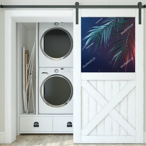 Neonowe palmy w vintage'owej atmosferze