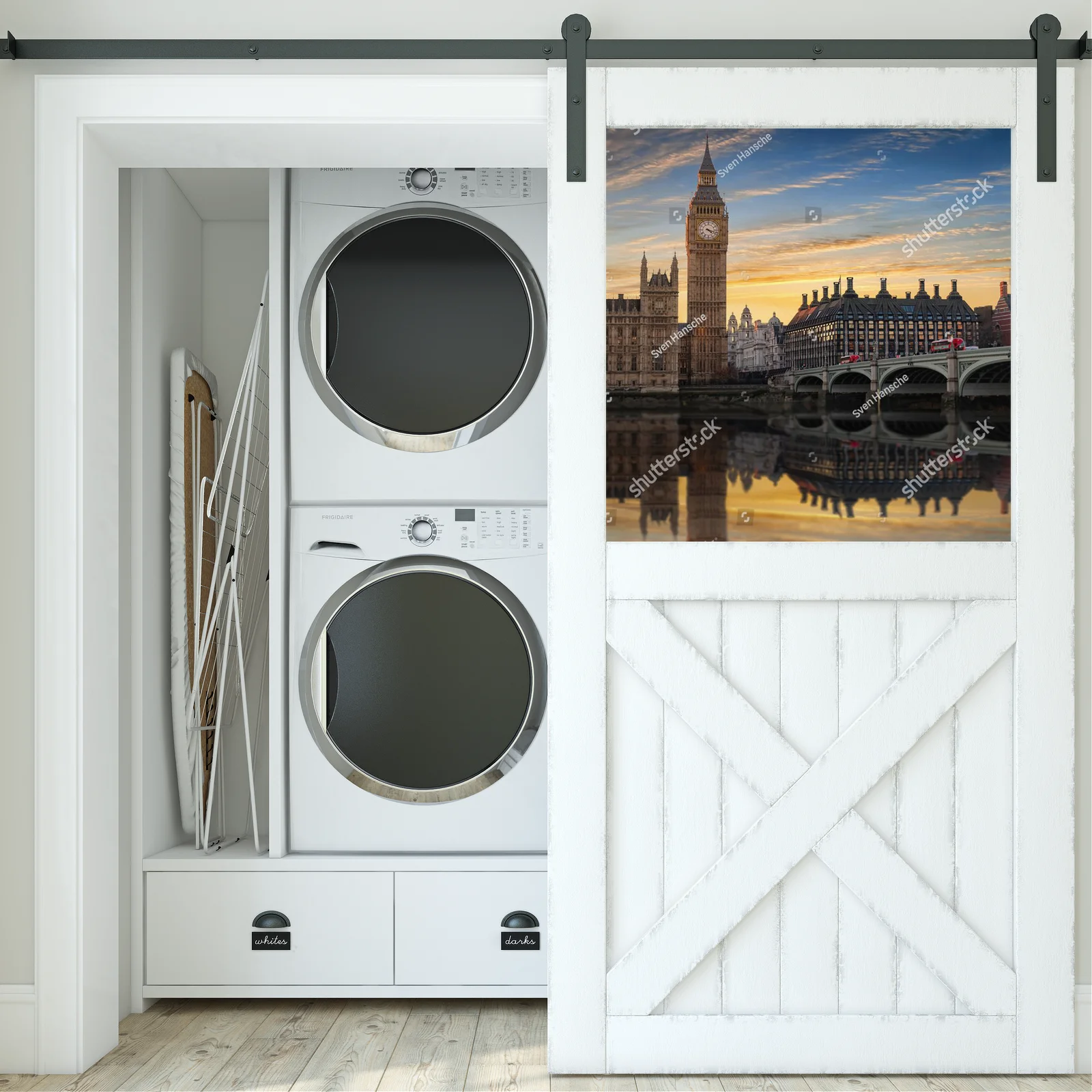 Zachwycające Westminster w blasku zachodu słońca
