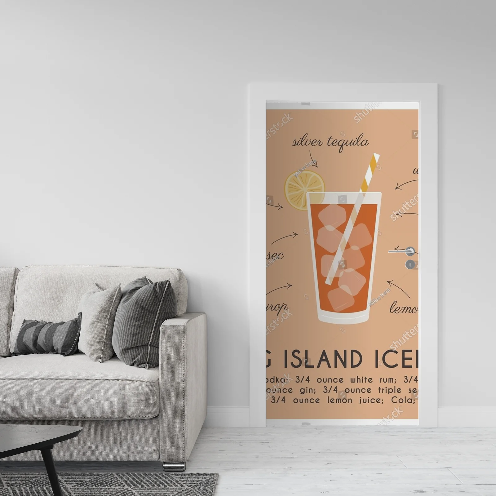 Koktajl Long Island Iced Tea w letnich barwach