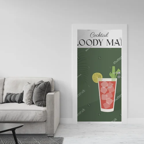 Nowoczesna kompozycja z koktajlem Bloody Mary