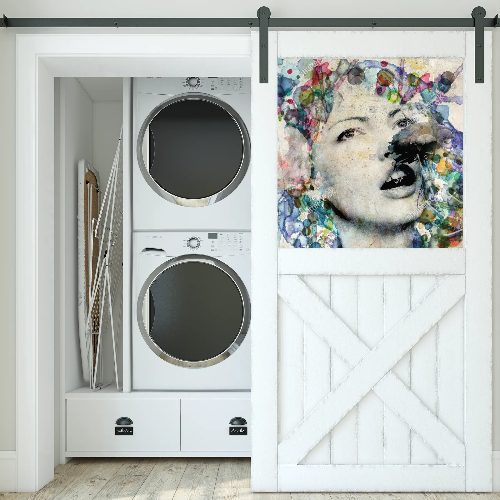 Urokliwy portret dziewczyny w delikatnych kolorach
