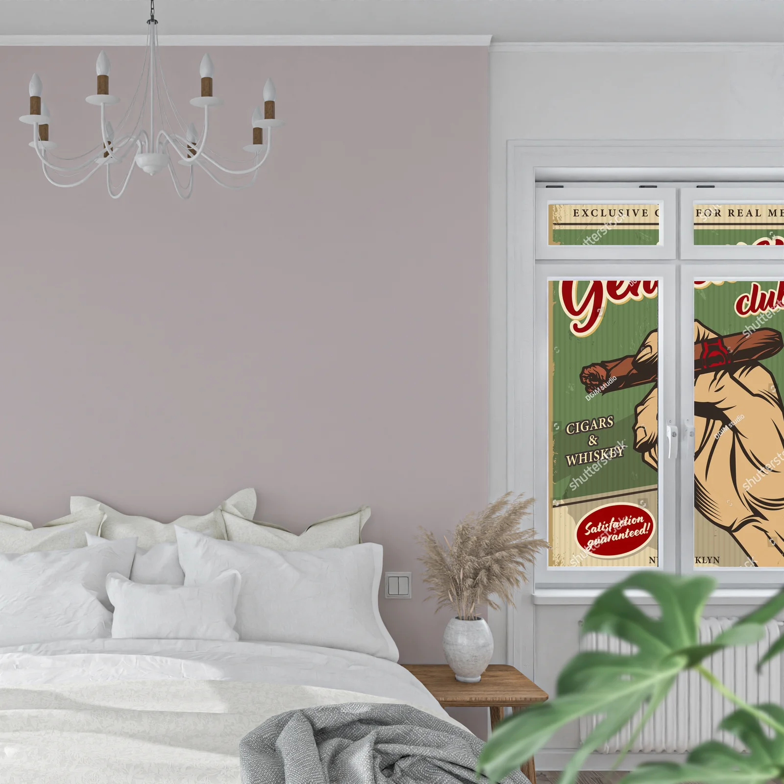 Nostalgiczny plakat w vintage stylu dla mężczyzn