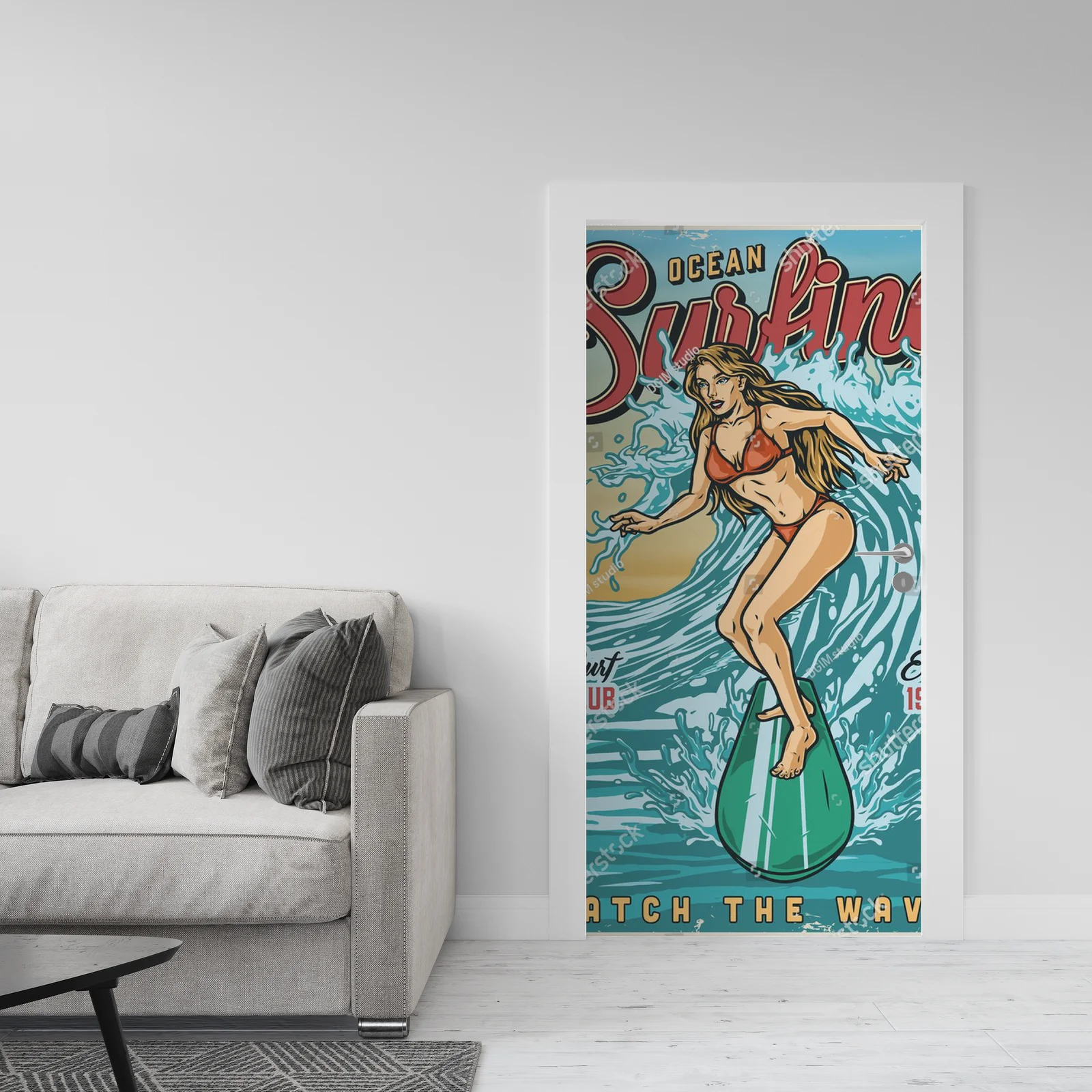 Wspomnienie plażowego raju w vintage stylu