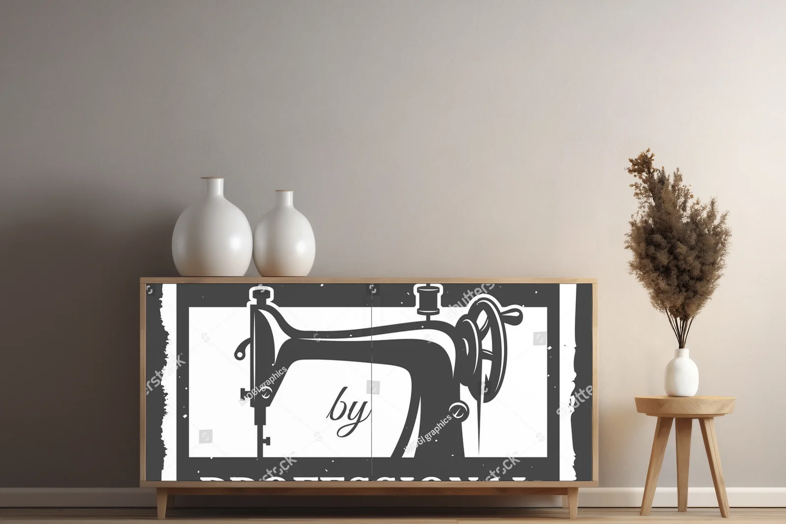 Elegancka etykieta krawiecka w vintage stylu