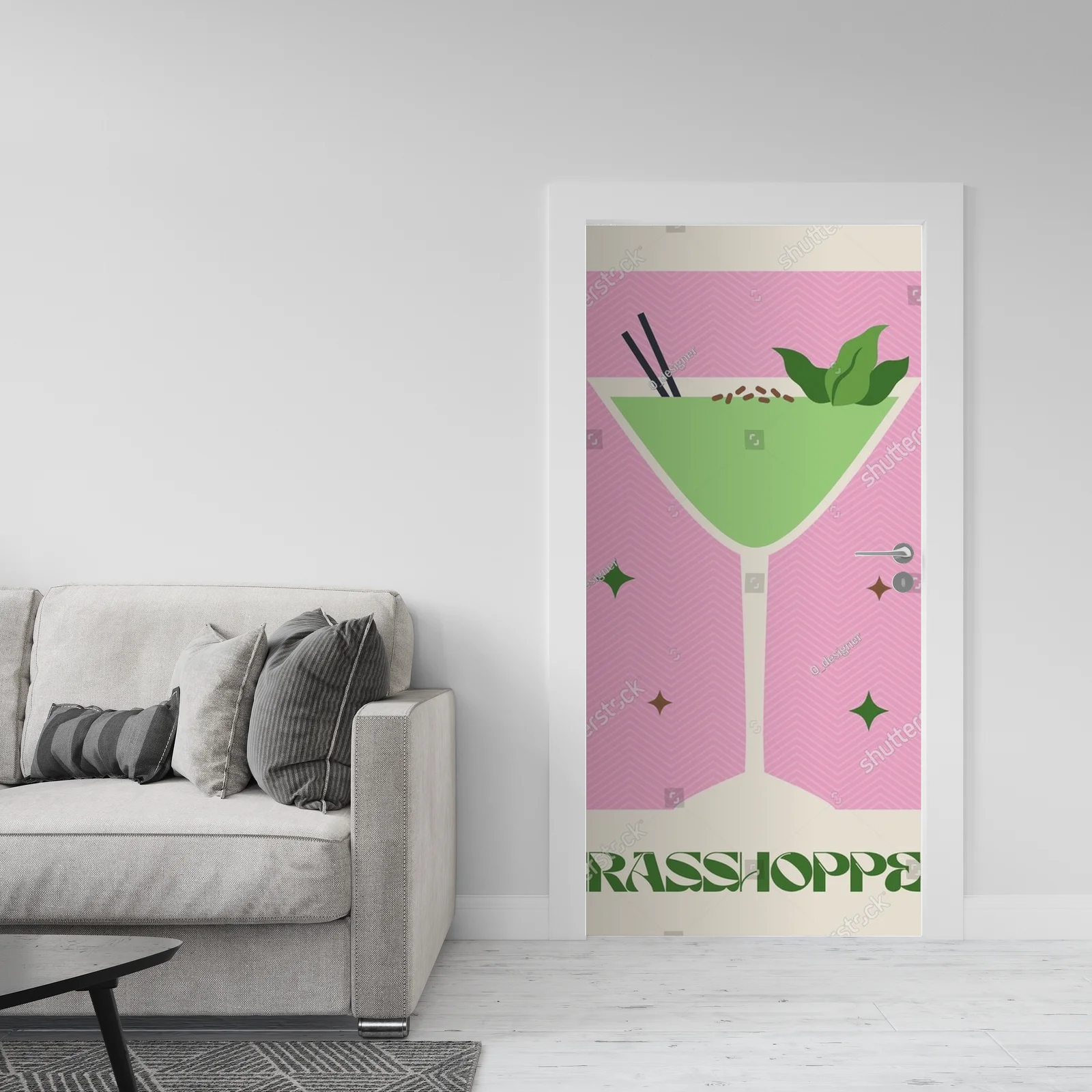 Melancholijne koktajle w retro stylu