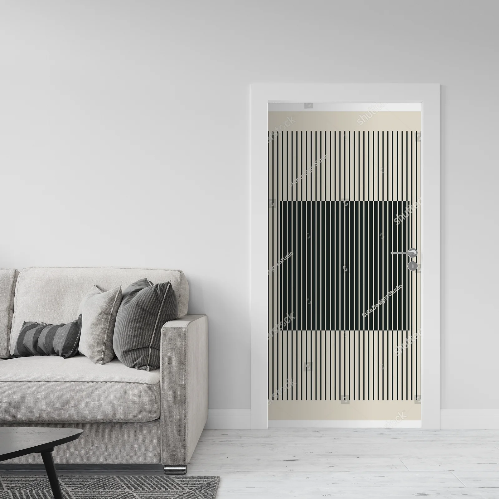 Geometryczne kształty w minimalistycznym stylu