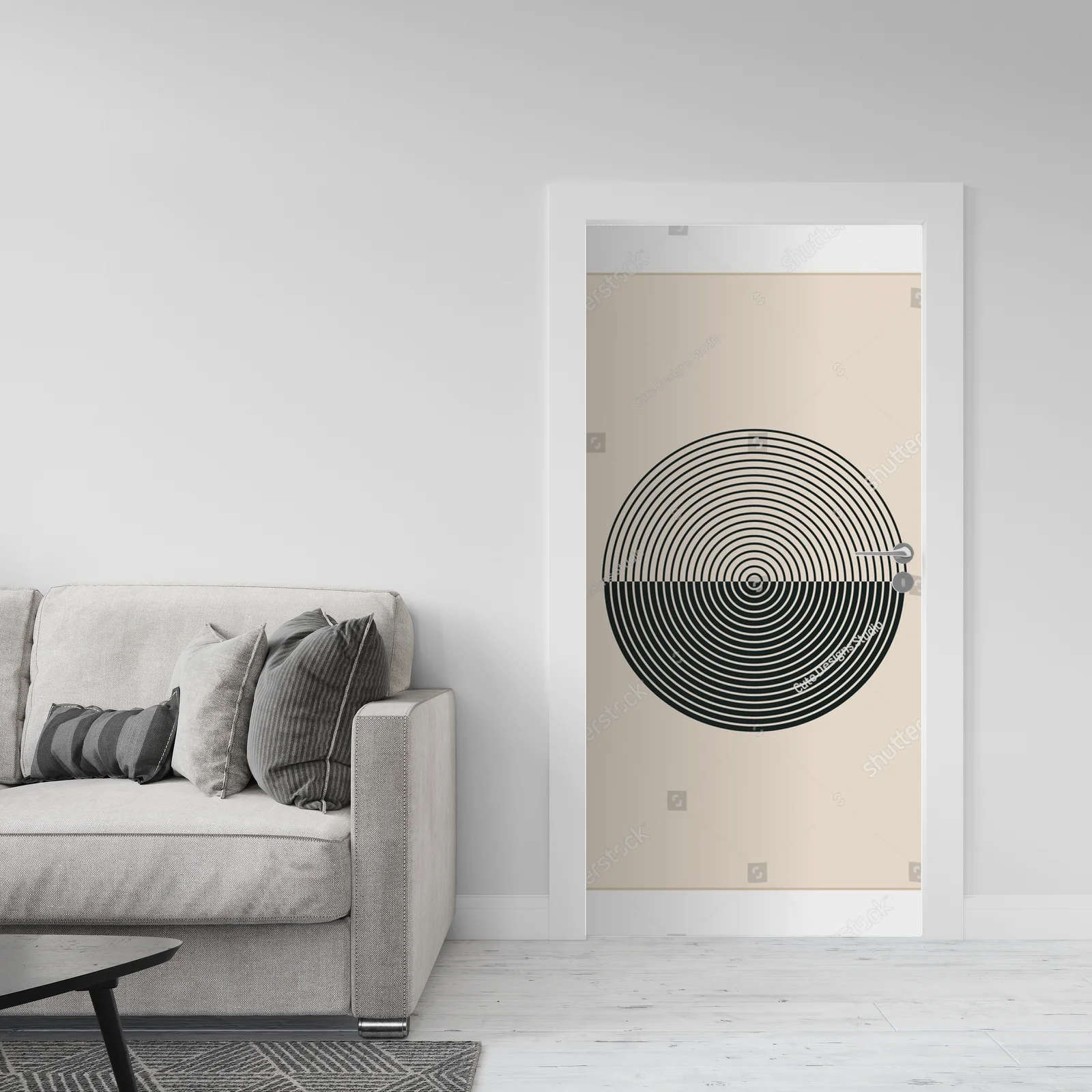Hipsterska geometria w pastelowej harmonii