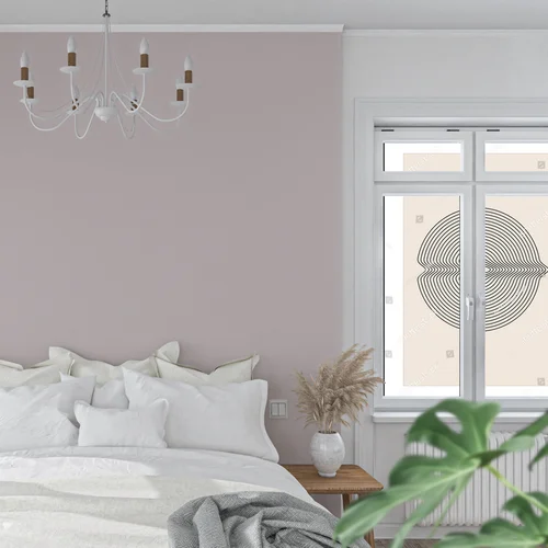 Geometryczna elegancja w pastelowych odcieniach