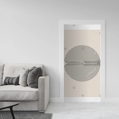 Geometryczna elegancja w pastelowych odcieniach